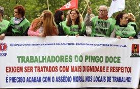 Protesto no Pingo Doce em Espinho