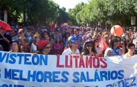 Trabalhadores da Visteon em protesto uma hora por turno