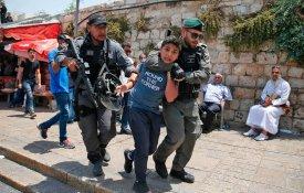 MPPM pede libertação imediata de menores por Israel