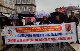 Greve no sector têxtil por salário de 600 euros