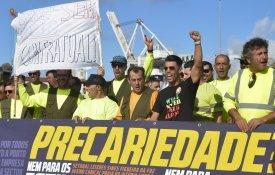 Estivadores denunciam despedimento colectivo «encapotado»