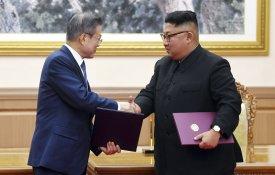 Líderes da Coreia firmam acordo histórico em prol da desnuclearização