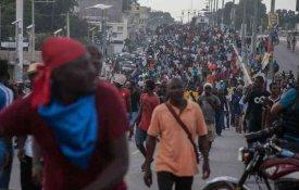 Milhares de pessoas protestaram contra a corrupção no Haiti