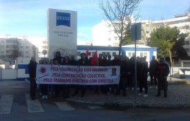 Trabalhadores da Carl Zeiss cumprem dois dias de greve
