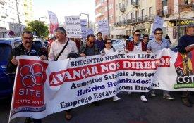 Manifestação da Fiequimetal reuniu centenas de operários em Lisboa