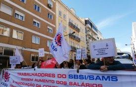 Semana de luta no SBSI/SAMS arrancou com forte adesão