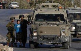 Israel prendeu 30 menores palestinianos em Agosto