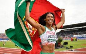 Patrícia Mamona é campeã europeia do triplo salto