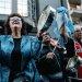 reformados pensionistas cortes pobreza manifestação Buenos Aires Argentina