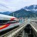 comboio China ferrovia alta velocidade