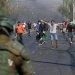 Centenas protestam em Santiago do Chile contra a fome