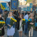 Extrema-direita ucraniana celebrou aniversário de divisão nazi no centro de Kiev