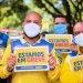Trabalhadores dos Correios no Brasil em greve contra a privatização