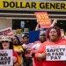 EUA: Trabalhadores da Dollar General em luta pelos direitos