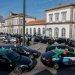 Taxistas fazem vigília em frente ao Ministério do Ambiente esta sexta-feira