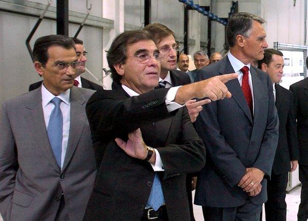 José Oliveira e Costa (esquerda) dirigiu o banco que teve como accionistas Dias Loureiro (centro) e Cavaco Silva (direita)