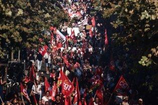 CGT França manifestação Marselha função pública poder de compra salários