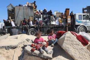 Palestina Faixa de Gaza crianças