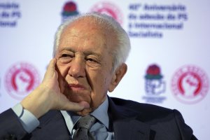 Mário Soares, ex- Presidente da República e um dos fundadores do Partido Socialista, Lisboa, 27 de junho de 2012