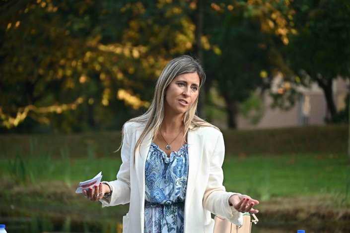 Catarina Araújo, presidente do Conselho de Administração da Ágora, vereadora na Câmara Municipal do Porto (no executivo de Rui Moreira) e, entre 2011 e 2015, chefe de gabinete no Governo PSD/CDS-PP liderado por Passos Coelho.