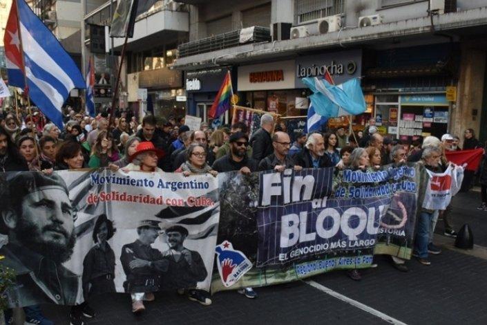 Cuba Buenos Aires Argentina solidariedade