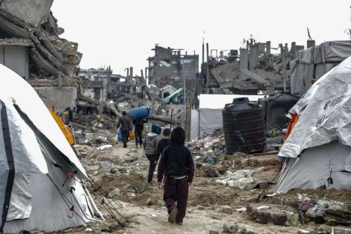 Faixa de Gaza crianças Unicef