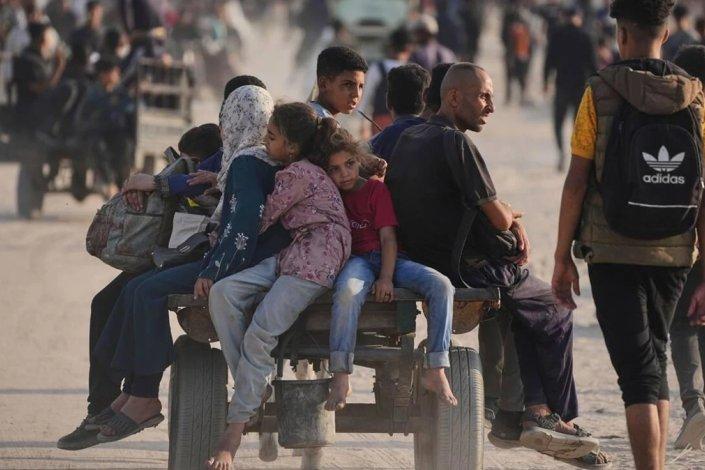 Faixa de Gaza Palestina Israel refugiados deslocados limpeza étnica genocídio