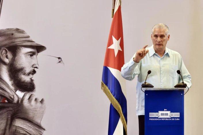 Miguel Díaz-Canel Cuba EUA bloqueio neofascismo