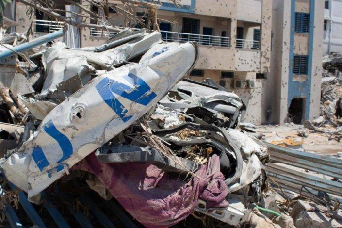 Faixa de Gaza Palestina Unrwa ONU ajuda humanitária Israel genocídio