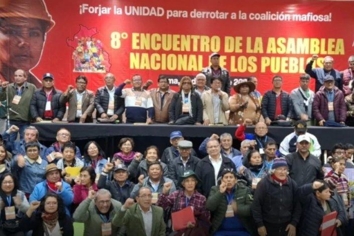 Assembleia Nacional dos Povos Peru soberania Marco Rubio imperialismo EUA