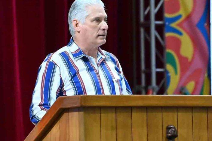Miguel Díaz-Canel Cuba sanções EUA bloqueio