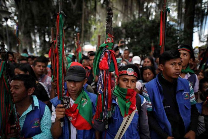 O departamento do Cauca continua a ser um dos mais violentos da Colômbia, registando-se ali inúmeros ataques a dirigentes sociais, defensores dos direitos humanos e membros dos povos originários