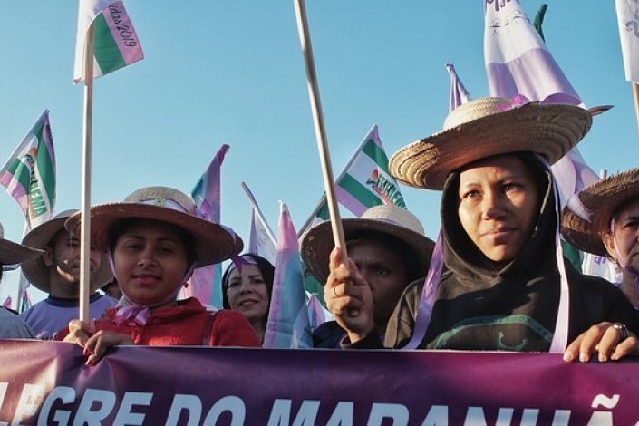 Nos dias 13 e 14 de Agosto foi realizada a 6ª edição da Marcha das Margaridas em Brasília.