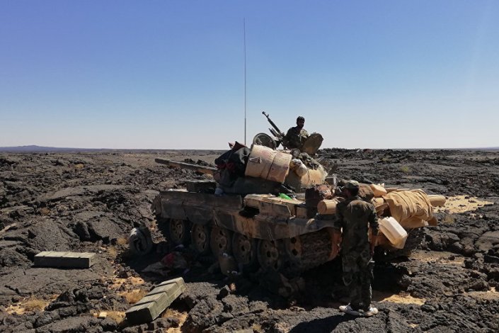 Tropas do Exército sírio