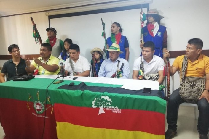 Representantes dos indígenas no Cauca sublinharam que «a militarização não é a saída para acabar com o conflito»