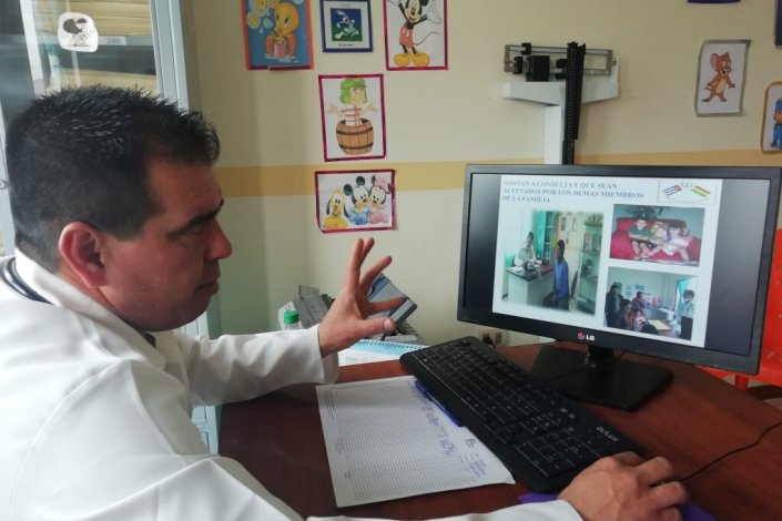 Com a colaboração médica cubana, El Alto possui neuropediatria de vanguarda