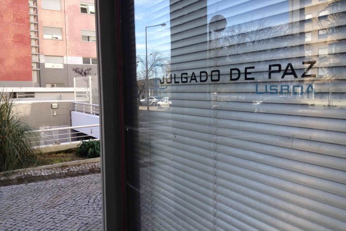 Julgado de Paz em Telheiras, Lisboa. Fevereiro de 2018