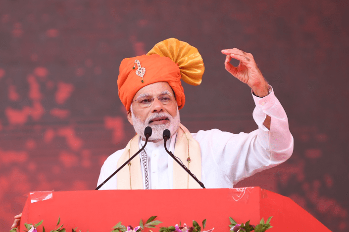 Narendra Modi, primeiro-ministro da Índia