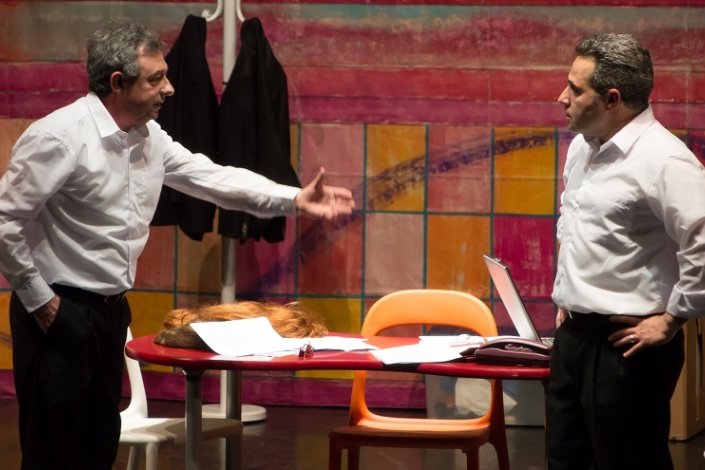 Luís Aleluia e Vítor Emanuel em «Saídos da Casca»