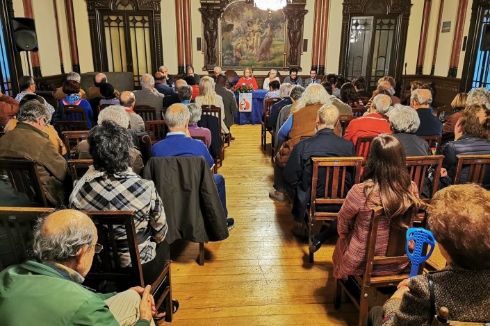 Sessão «45 anos da Revolução de Abril e o fim do colonialismo». Casa do Alentejo, Lisboa, 24 de Outubro de 2019
