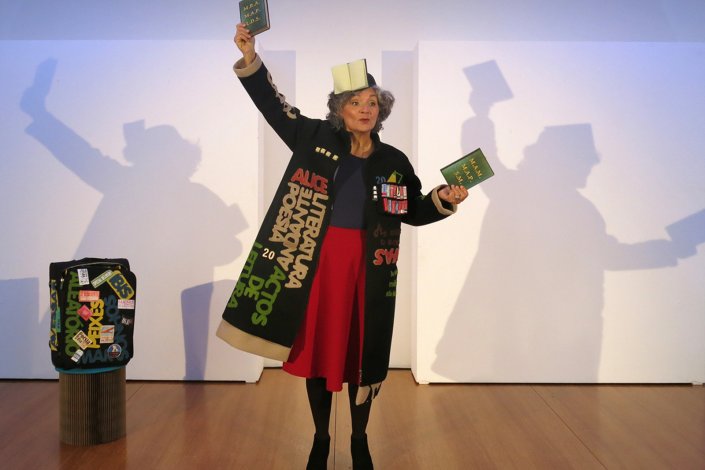 «A Biblioteca Andante» é um dos espectáculos de promoção teatral da leitura realizados pela Andante-Associação Artística