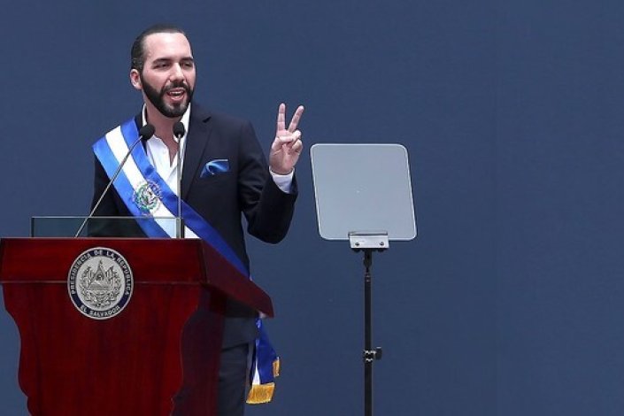 Nayib Bukele, presidente de El Savador 