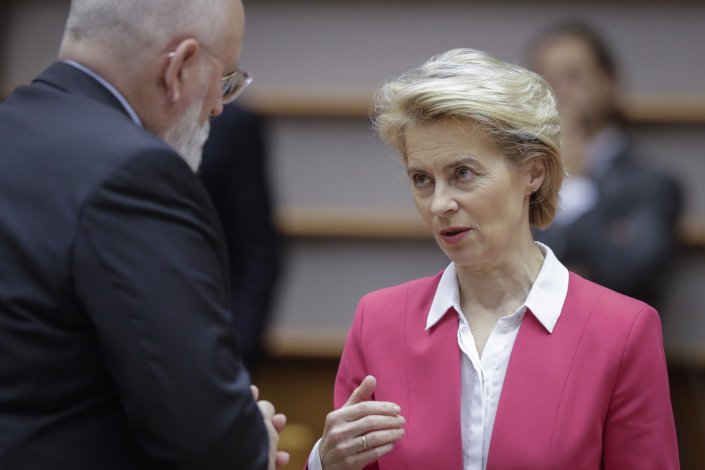 Ursula Von der Leyen, presidente da Comissão Europeia 