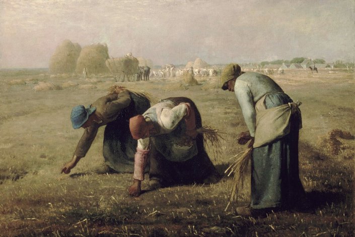 As respigadoras, Jean-François Millet
