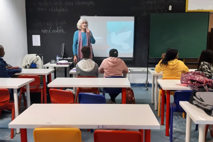 Em Corroios, o CPPC explicou que a «ausência de desigualdades económicas, sociais, culturais e políticas é uma condição fundamental na construção da Paz»