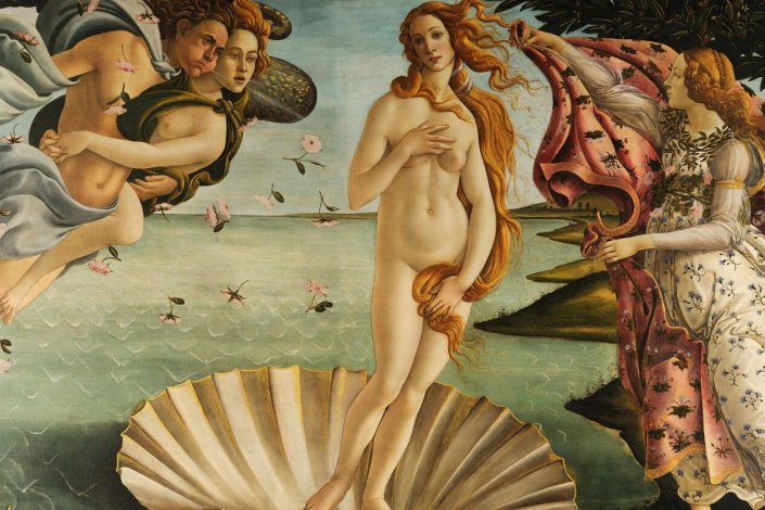 O Nascimento de Vênus, Sandro Botticelli