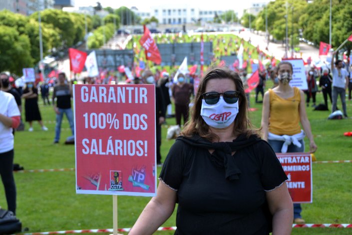 Alameda, Lisboa, 1 de Maio de 2020