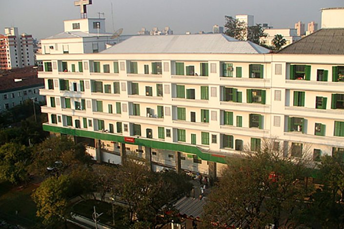 O Hospital Conceição é um dos dois hospitais de referência no estado do Rio Grande do Sul no tratamento da Covid-19 