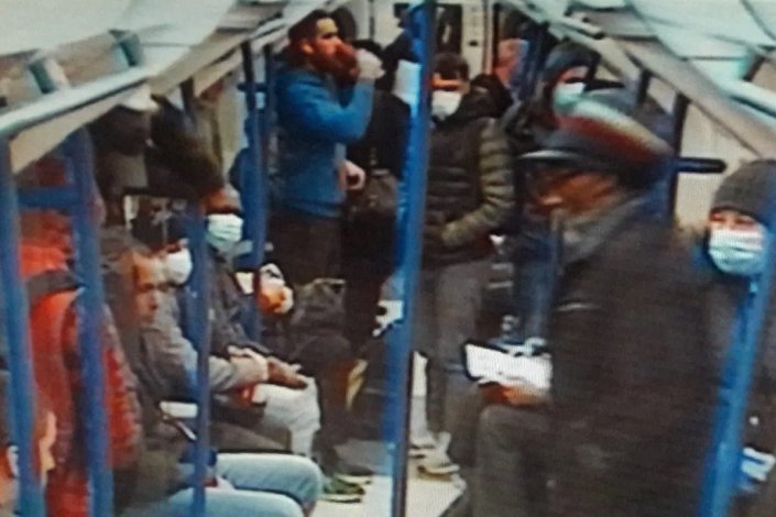 Carruagem do Metro de Londres, esta quarta-feira