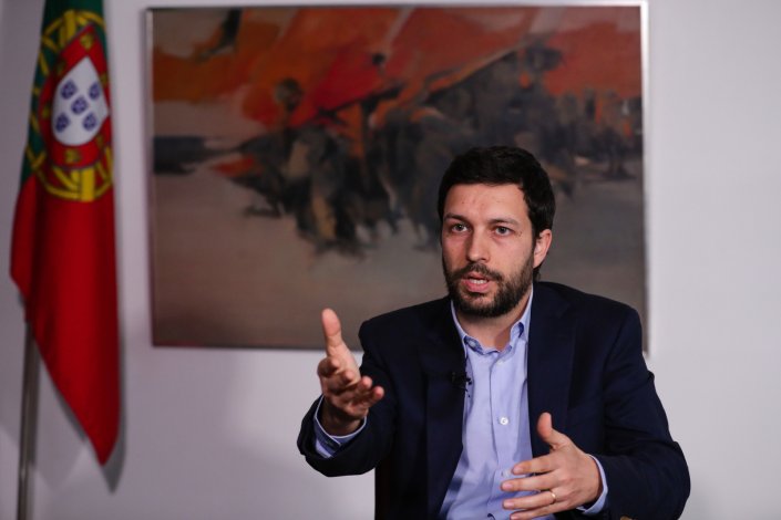 João Ferreira, deputado europeu do PCP, em entrevista à Agência Lusa, em Lisboa, a 29 de Janeiro de 2019
